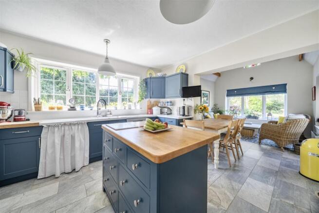 Open plan kitchen