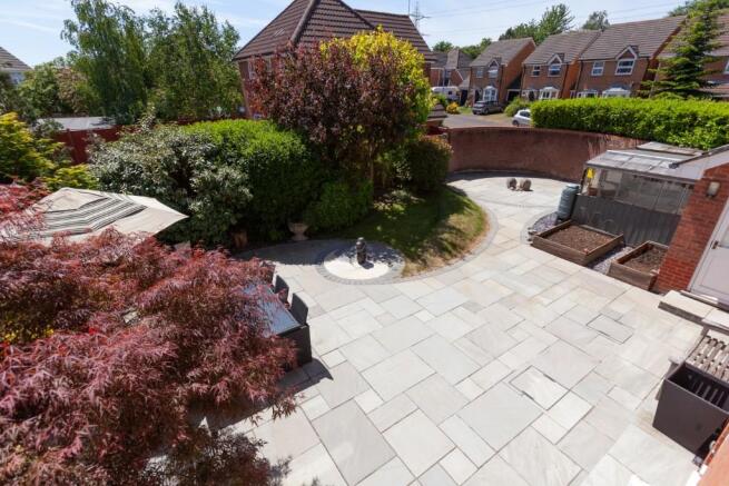 Rear garden