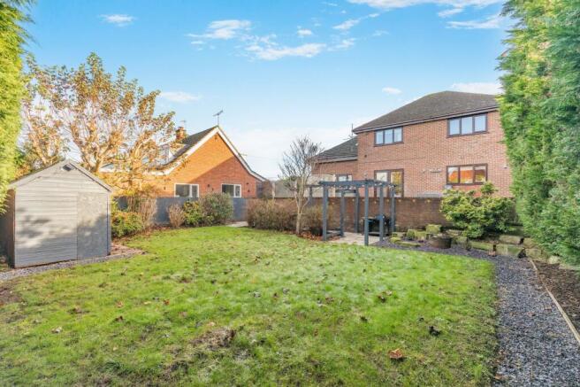 Rear garden