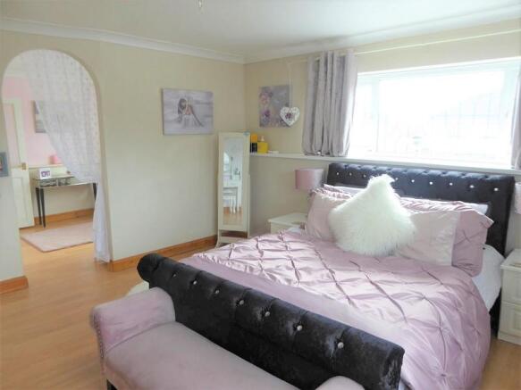 Master Bedroom With Dressing Area