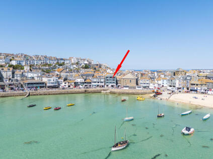 St Ives harbourfront, Cornwall