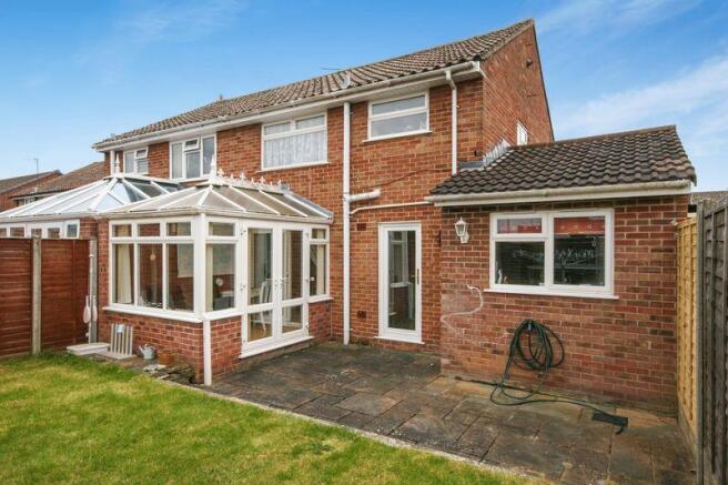 Rear of Property