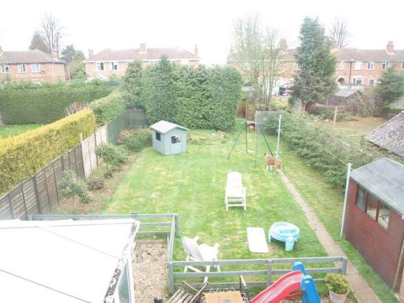 Rear gardens