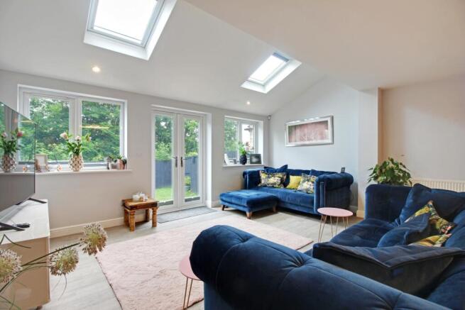 Open Plan Kitchen-Dining and Living Room