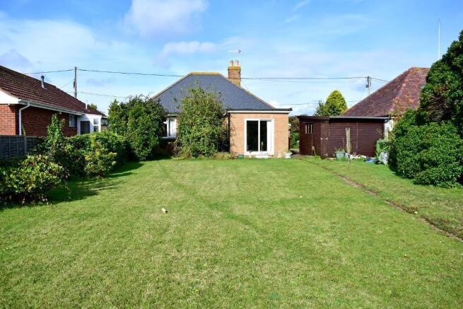 Rear of Property