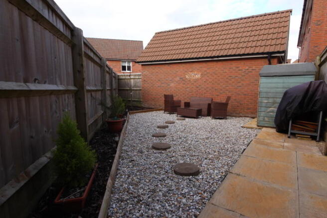 Rear garden