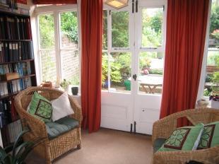 French Doors To Garden