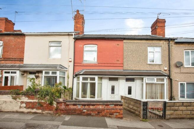 2-bed terraced on Victoria Street, Mansfield, Nottinghamshire, NG18, £95,000