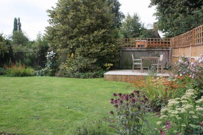 Rear garden