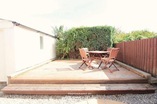 decked terrace