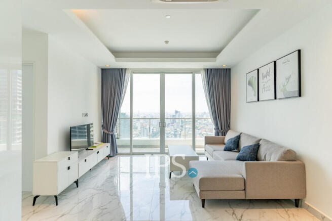 26th Floor 2 Bedroom Condo For Sale - J Tower 2, BKK1, Phnom Penh
