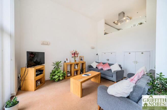 Lounge and storage cupboards