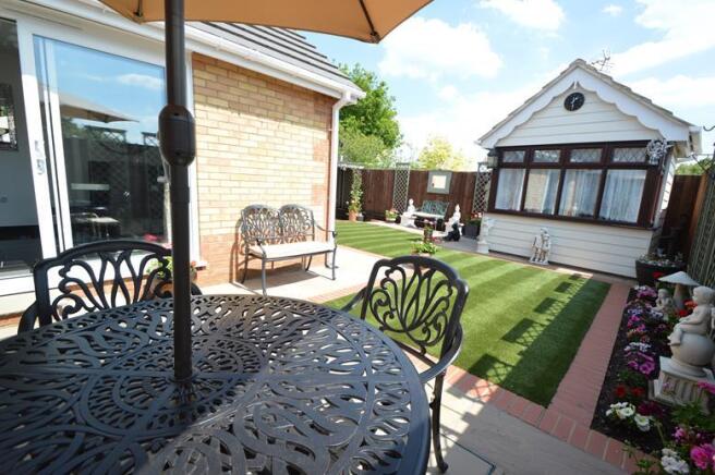 Rear garden