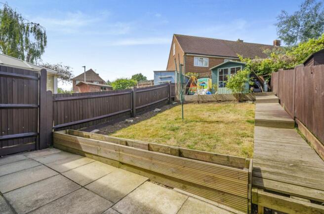 Rear garden