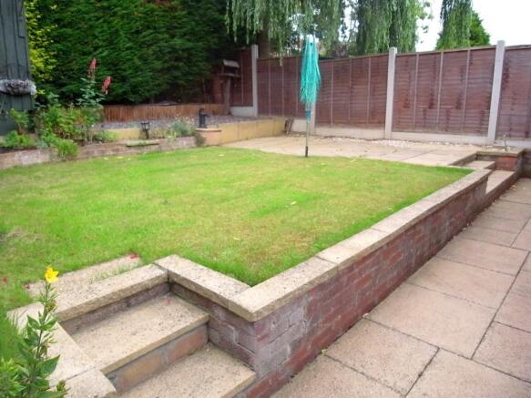 Rear garden
