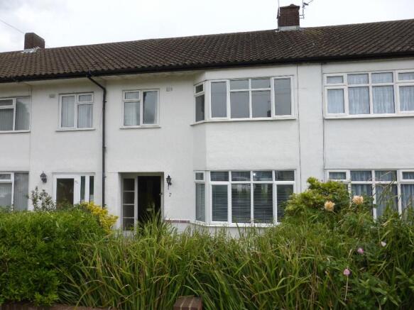 front of property