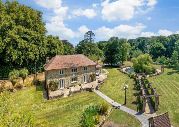 Aerial Garden & Barn