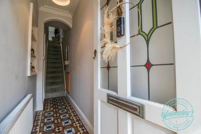 Front door & welcome