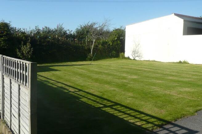 Rear garden