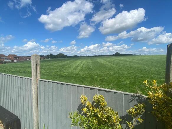 View over fields