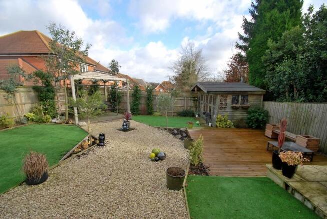 Rear garden
