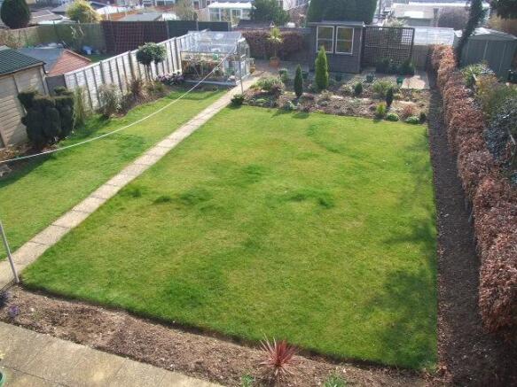 Rear garden