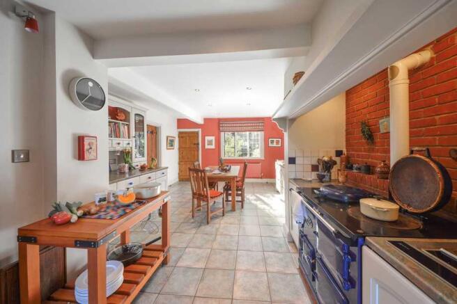 Kitchen with Aga
