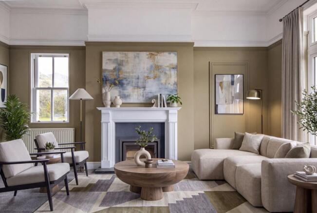 Ai enhanced photography with added AI furniture