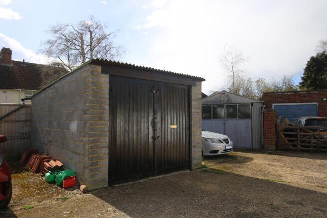 Block Built garage
