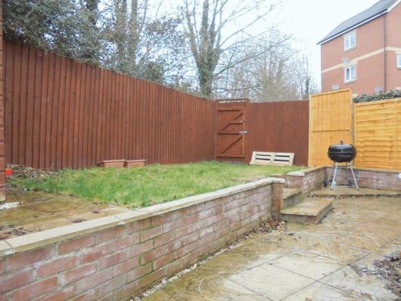 Rear garden