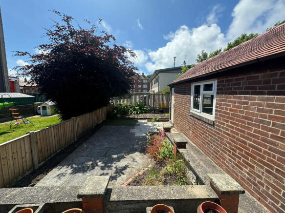 Rear of Property