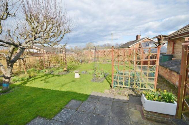 Rear garden