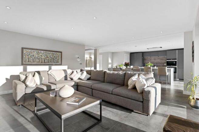 Kitchen/dining/family room