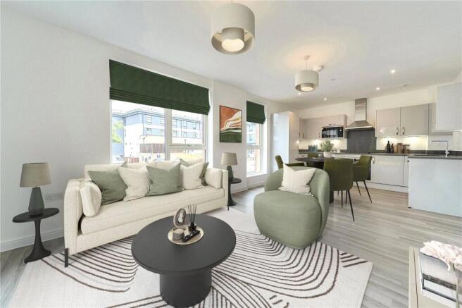 3-bed flat on The Folio, Sidcup, £480,000