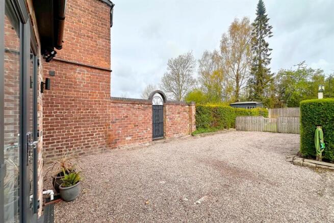 Rear Courtyard / Off