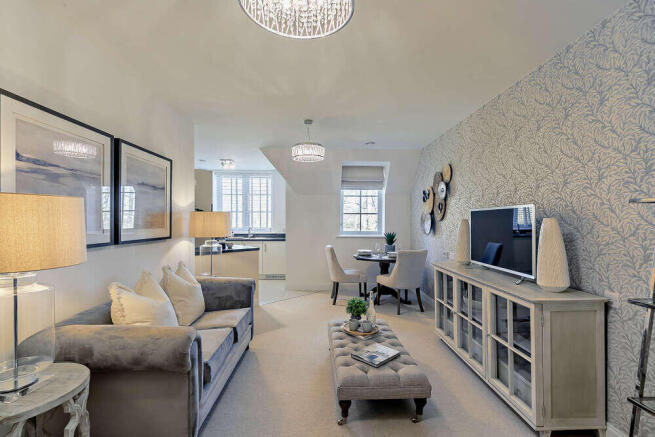 Show home living room