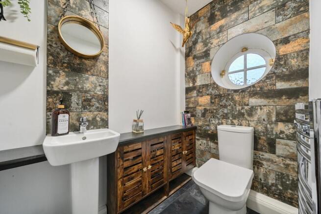 Downstairs cloakroom