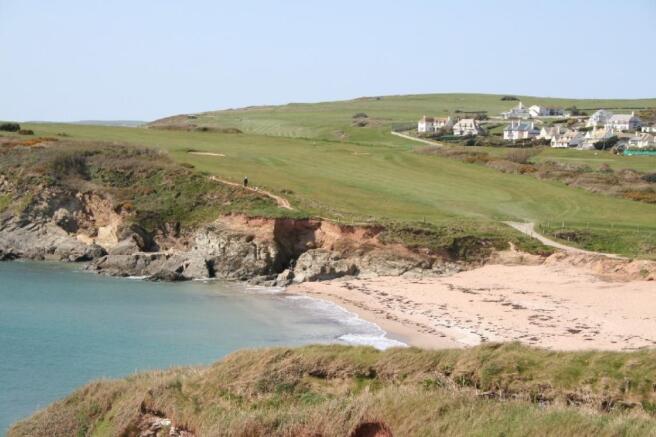 Nearby beach and gol