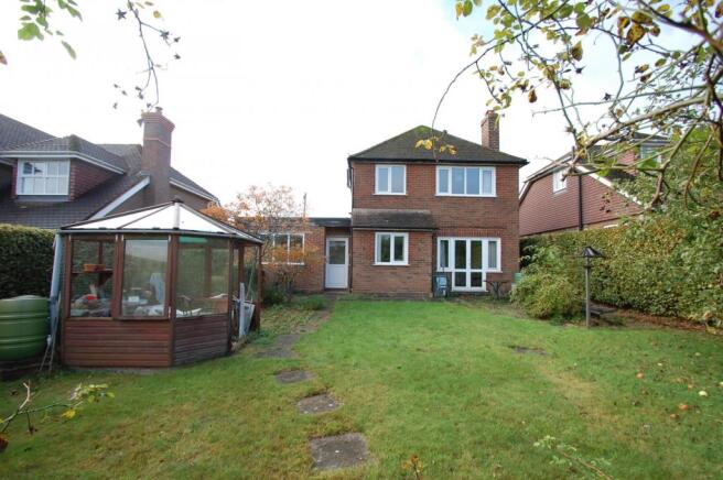 Rear of house 