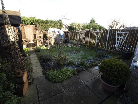 Rear garden
