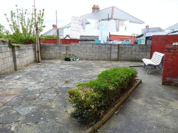Rear garden