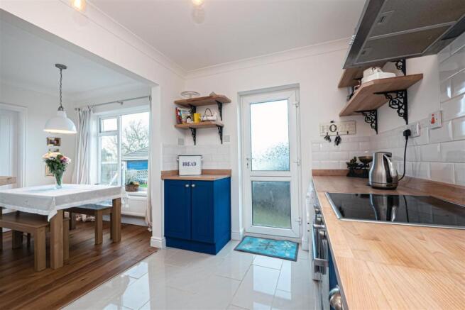 Kitchen into Dinning Room
