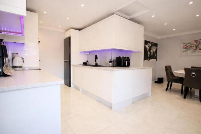 View of Kitchen/Dining Room