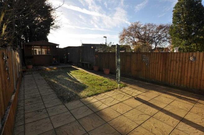 Rear garden