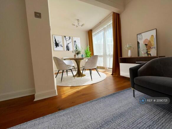 Diner Overlooking The Garden