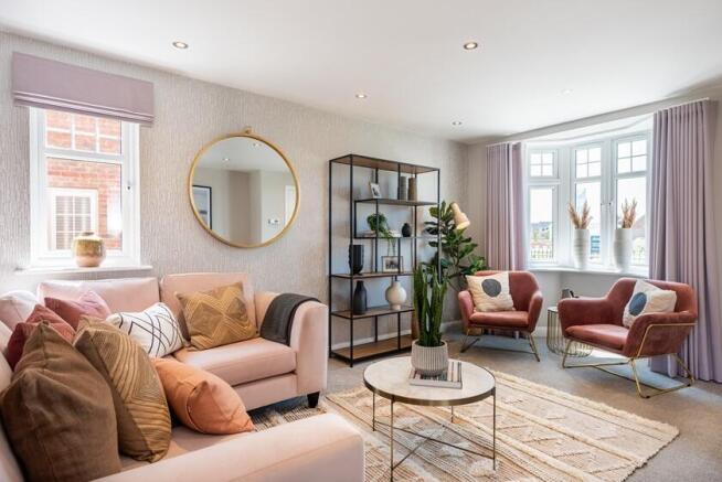 Lounge inside the 3 bedroom Kennett