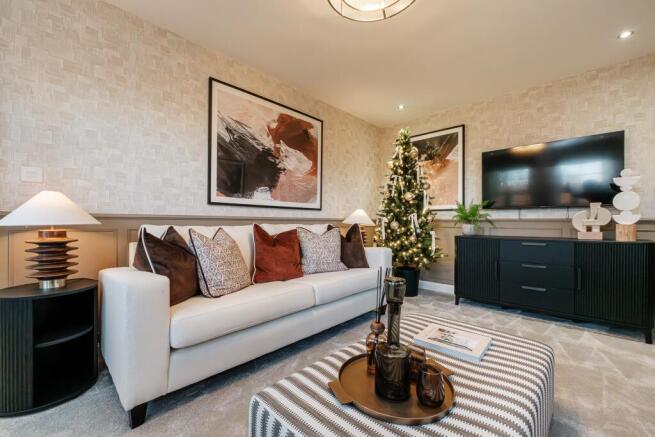 Interior view of the lounge in our 4 bed Hesketh home