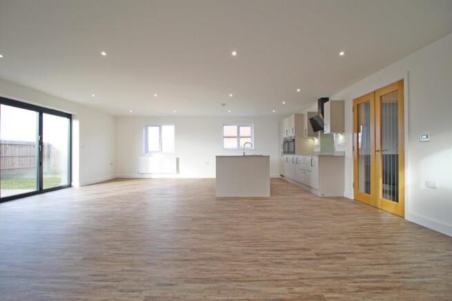 open plan space