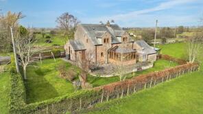 Powe Croft Cottage, C2020 Through Bolton New Houses From Parson Bridge, Wigton CA7 8NH