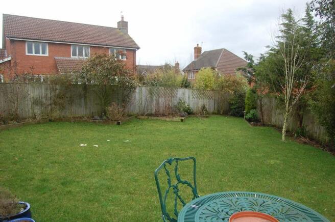 Rear garden